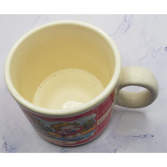 Campbell's Kids Soup Ceramic Coffee Mug Houston Harvest 1998 Spring Scenes - Picture 4 of 8